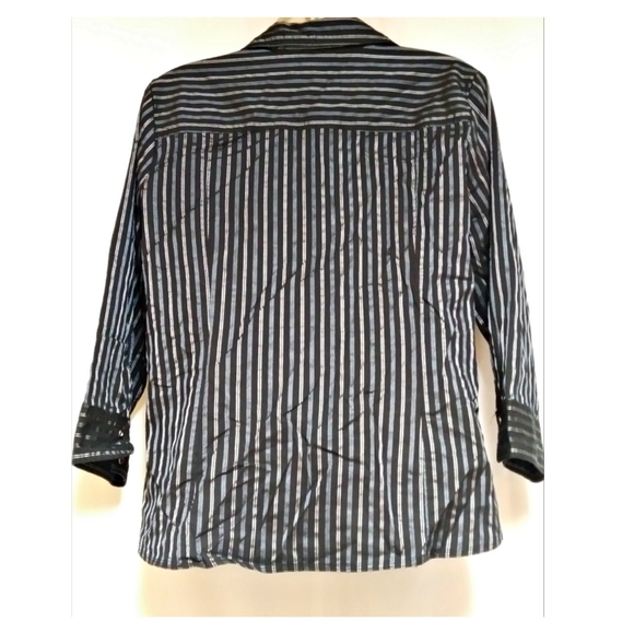 Woman's Apt 9 Long Sleeve Button Down Top Size PL - Picture 2 of 4